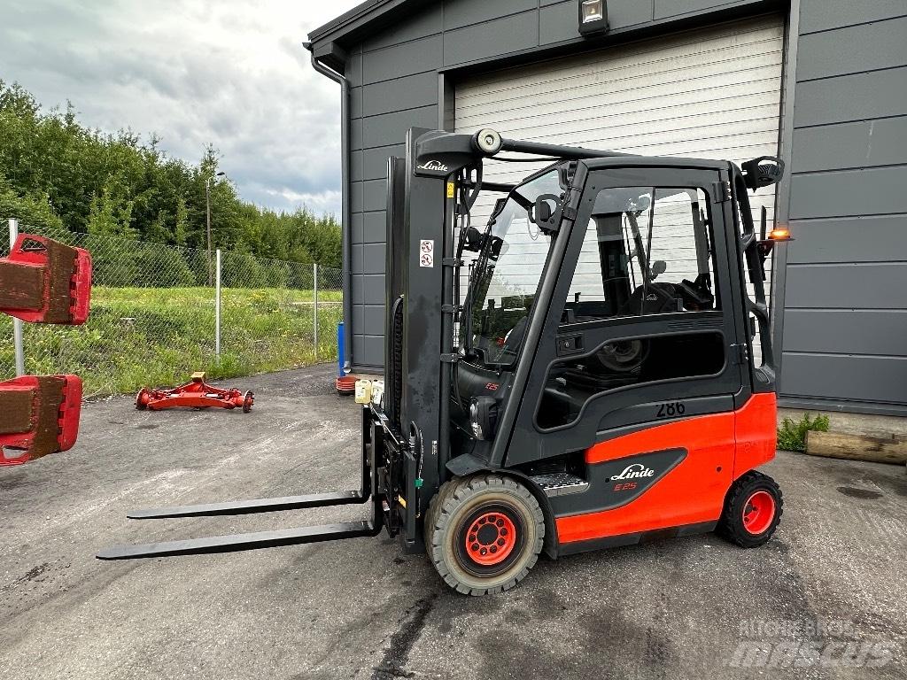Linde E 25 -01 Elektriskie iekrāvēji