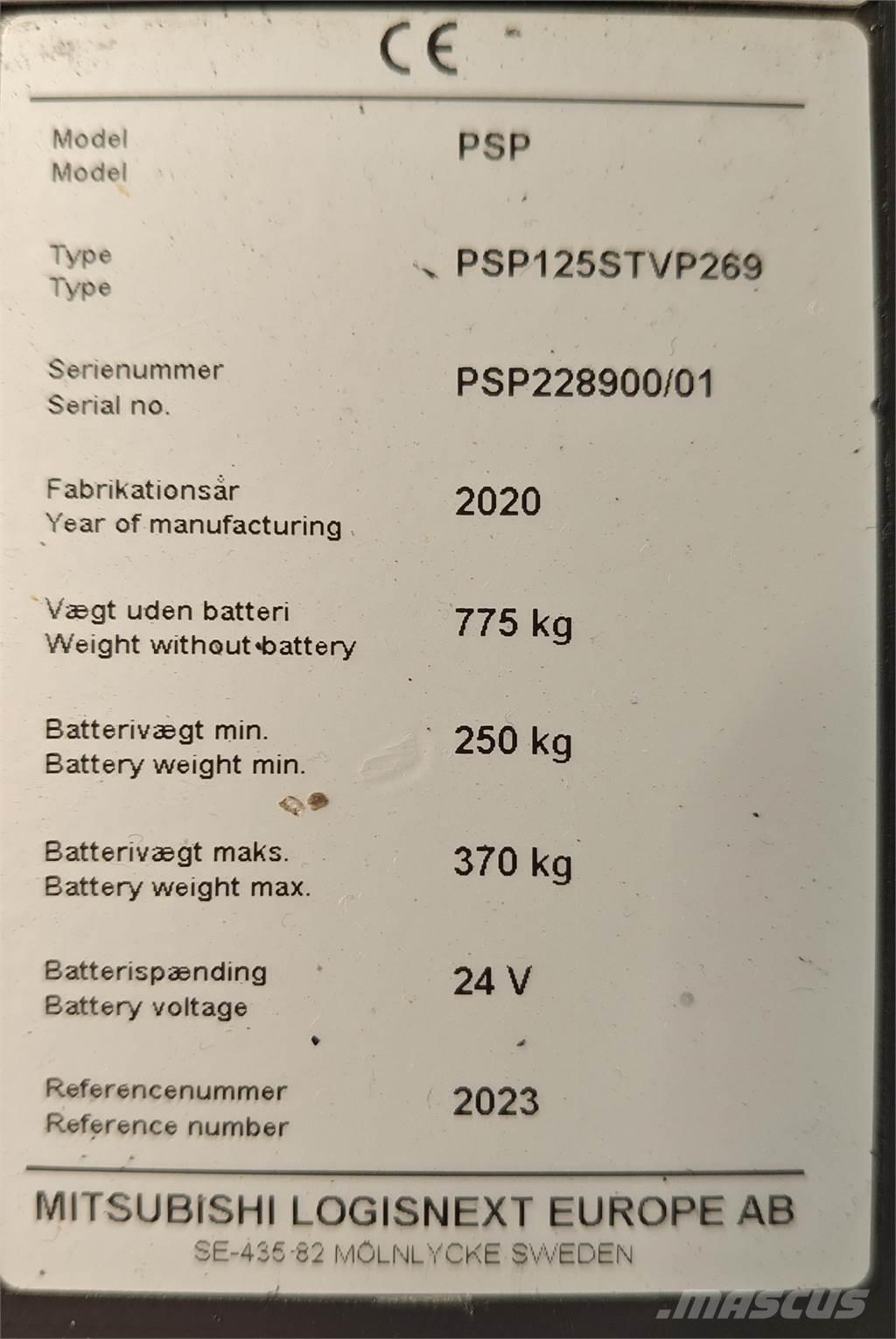 Atlet PSP125 Hidrauliskās stalažas ar platformu