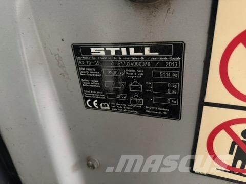 Still RX70-35 Tehnika ar dīzeļa dzinēju