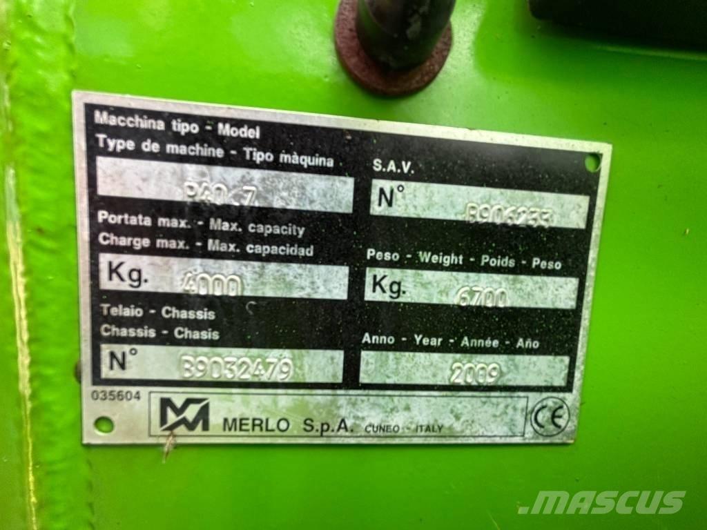 Merlo P 40.7 Lauksaimniecības pacēlāji