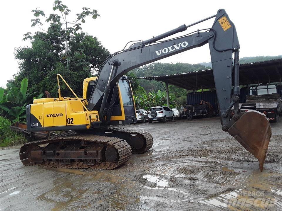Volvo EC140BLCM Kāpurķēžu ekskavatori