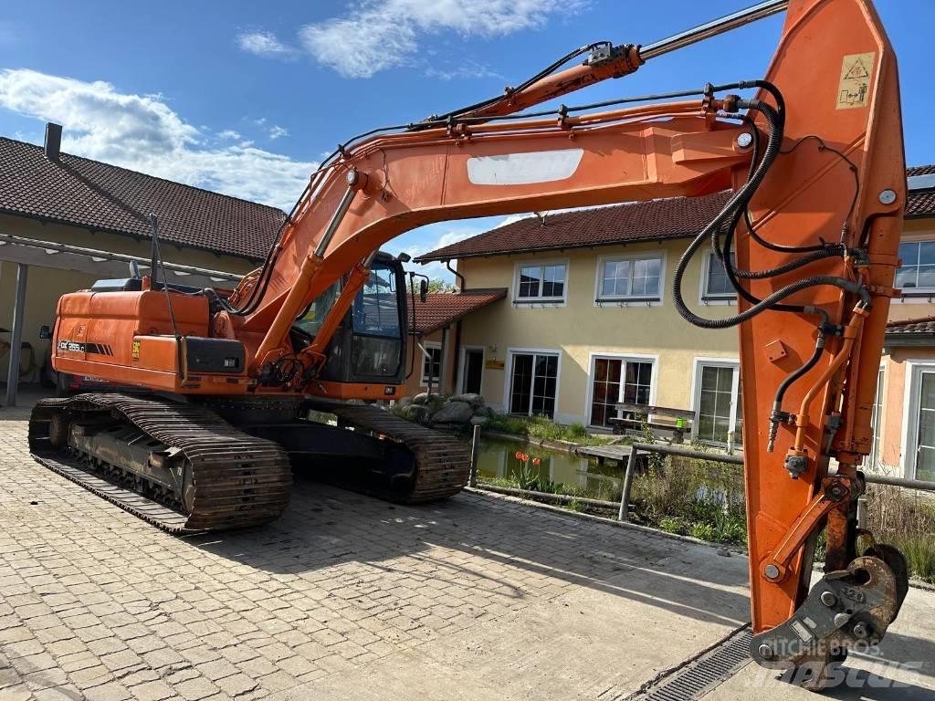 Doosan DX 255 NLC Kāpurķēžu ekskavatori