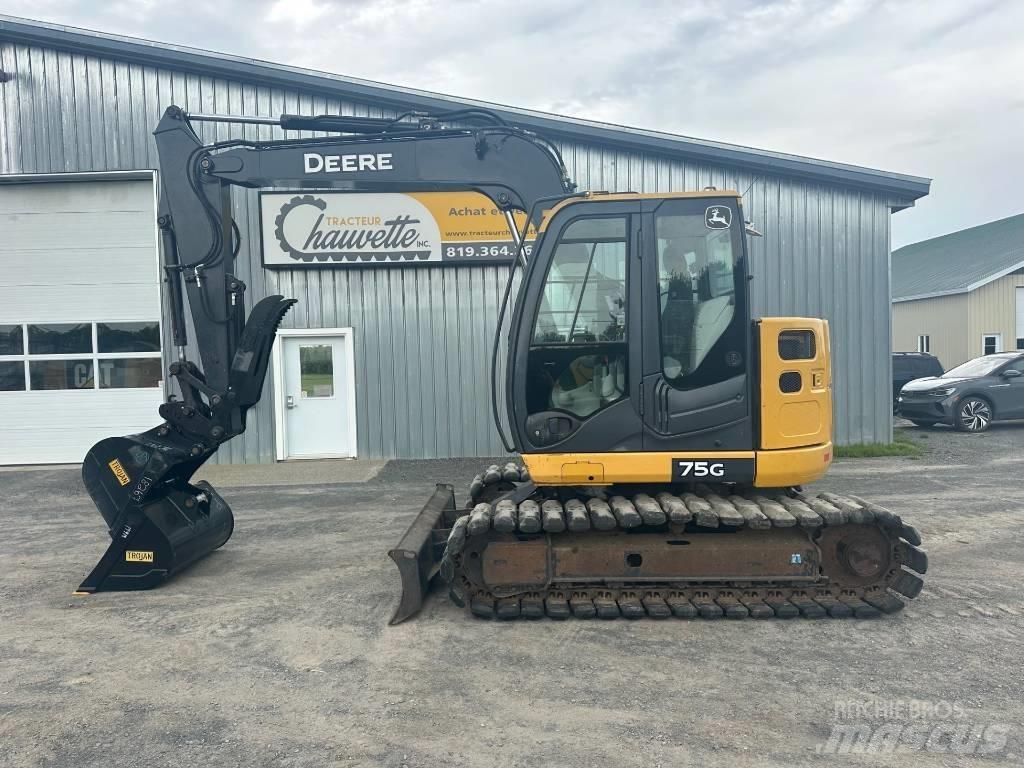 John Deere 75G Kāpurķēžu ekskavatori