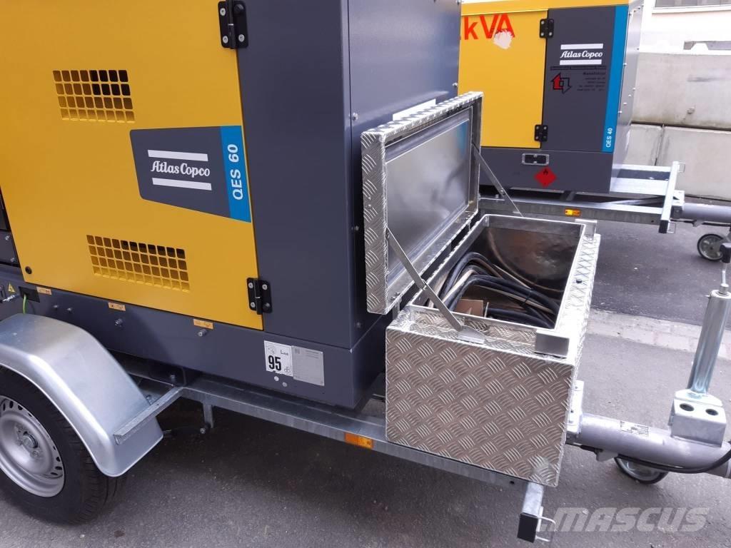 Atlas Copco QES60 Dīzeļģeneratori