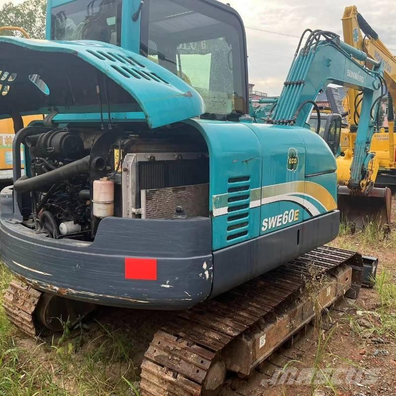 Sunward SWE 60 Kāpurķēžu ekskavatori