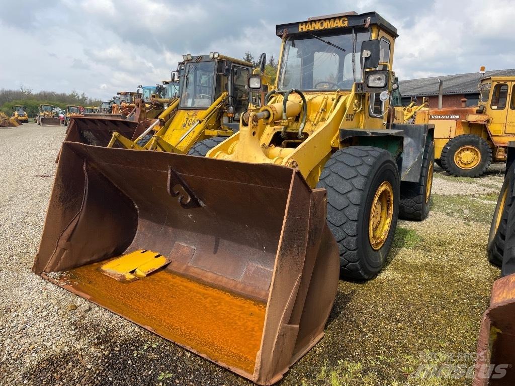Hanomag 55D Iekrāvēji uz riteņiem