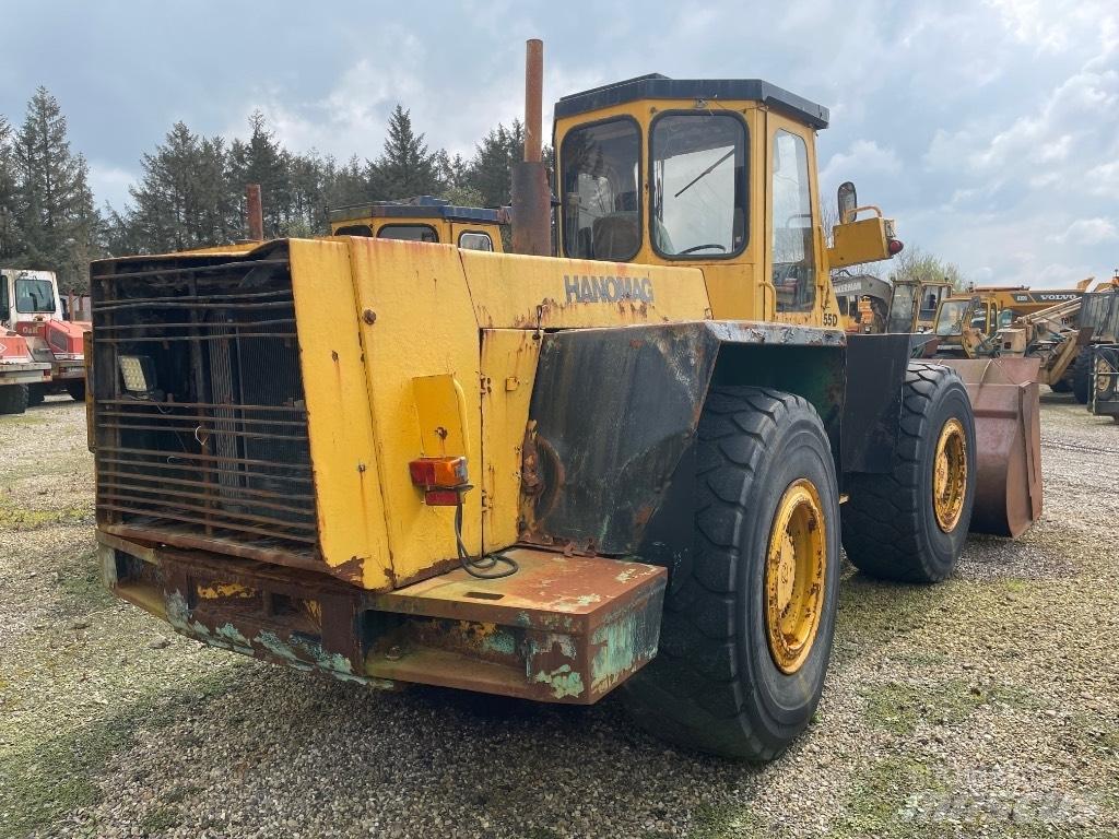 Hanomag 55D Iekrāvēji uz riteņiem