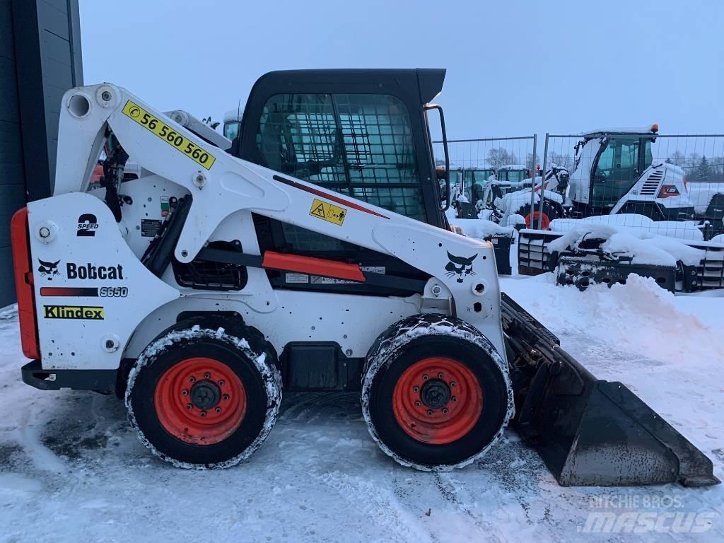 Bobcat S 650 HF Lietoti riteņu kompaktiekrāvēji