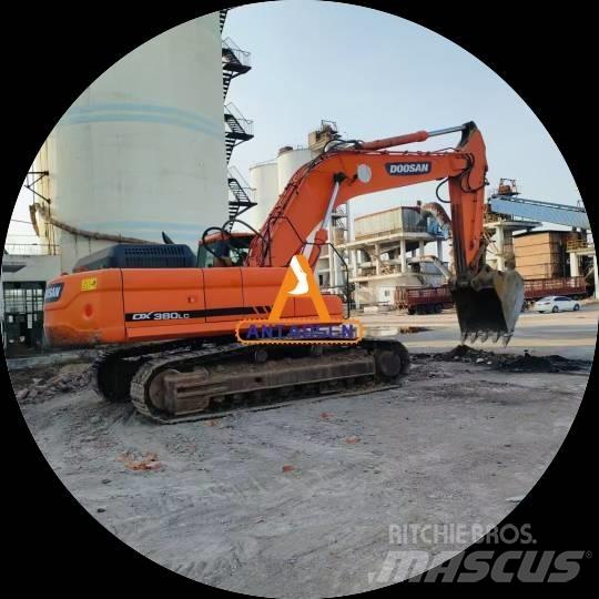 Doosan DX 380 LC Kāpurķēžu ekskavatori