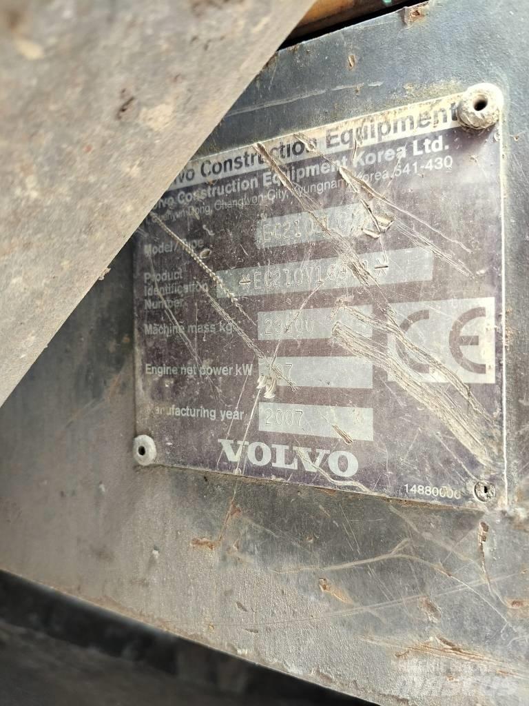 Volvo EC 210 B LC Kāpurķēžu ekskavatori