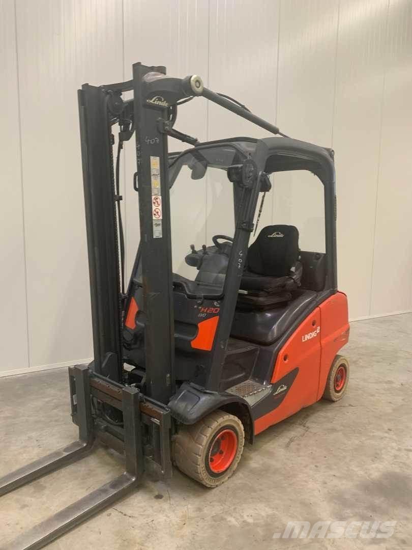 Linde H20T LPG tehnika