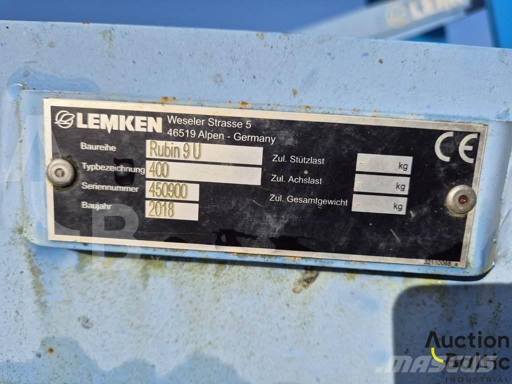 Lemken Rubin 9 U Disku lobītāji/ecēšas