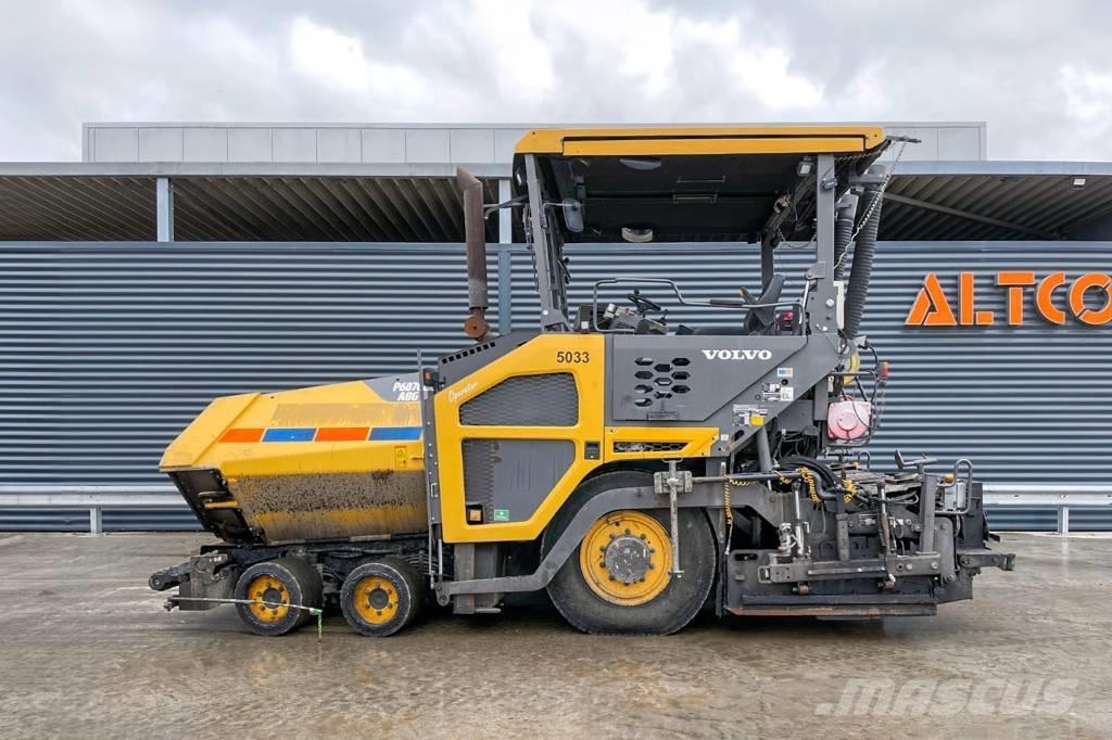Volvo P6870 ABG Asfalta klājēji