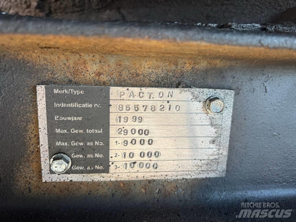 Pacton plattewagen Standarta piekabes