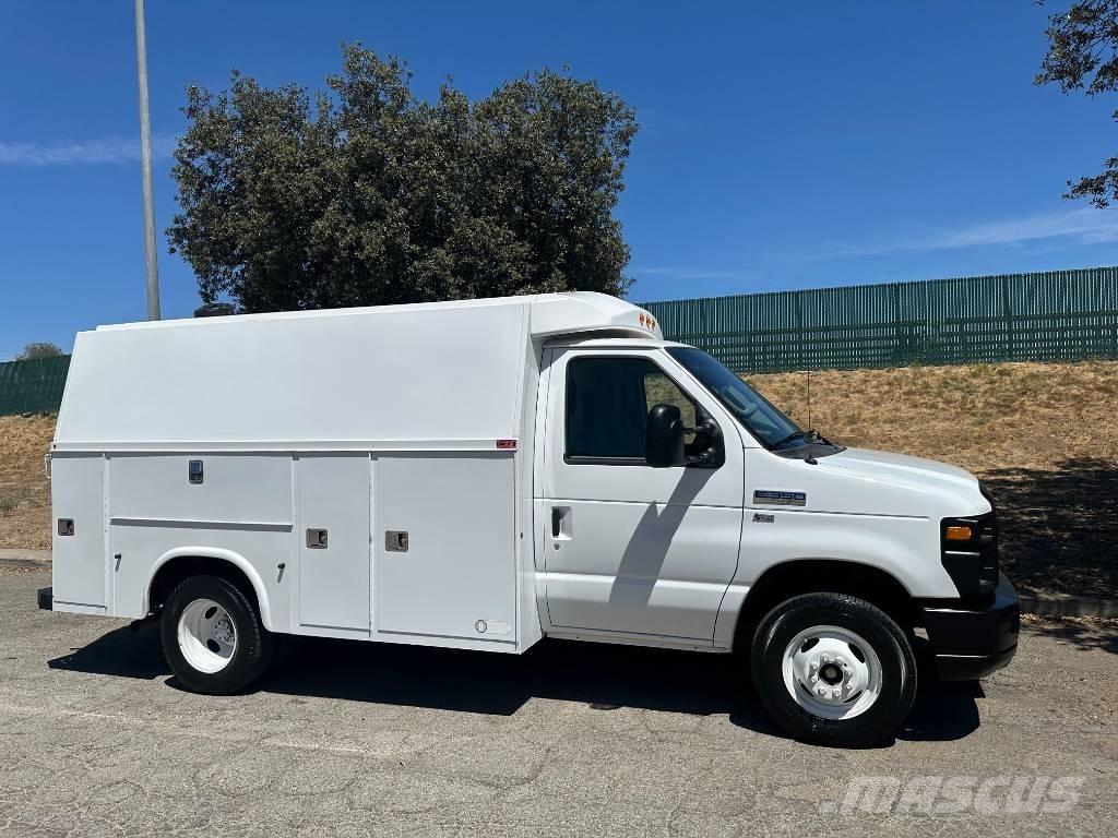 Ford Econoline E-350 Vieglais kravas automobilis/izkraušana no sāniem