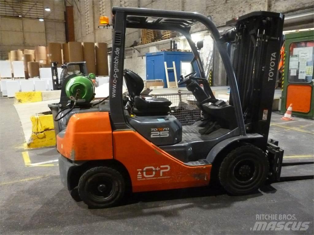 Toyota 02-8FGF25 LPG tehnika