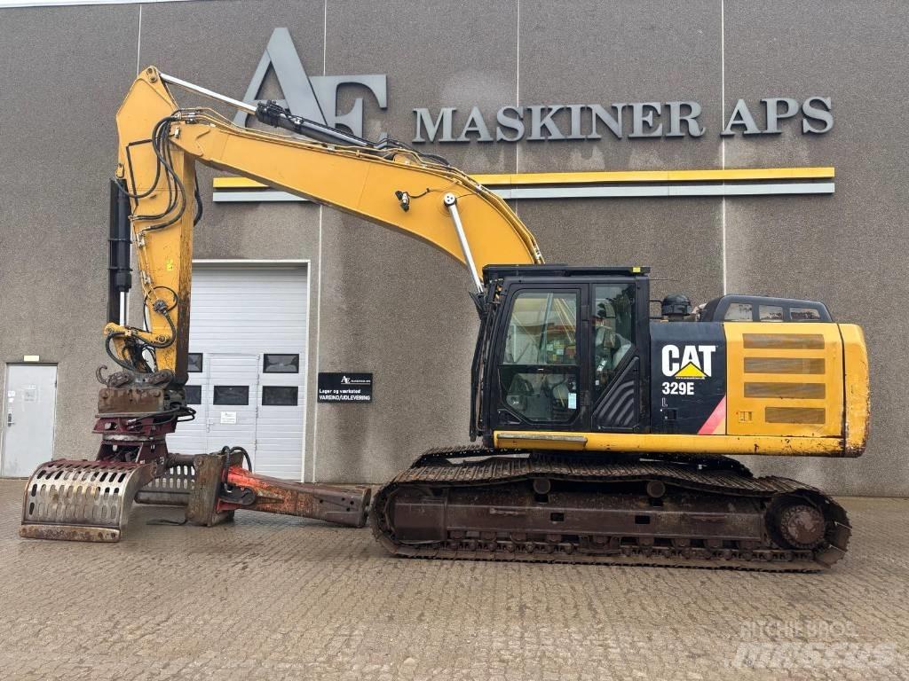 CAT 329E Kāpurķēžu ekskavatori