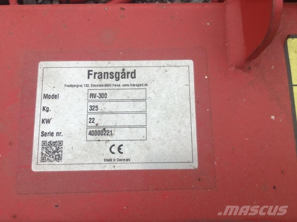 Fransgård RV 300 Grābekļi un siena ārdītāji