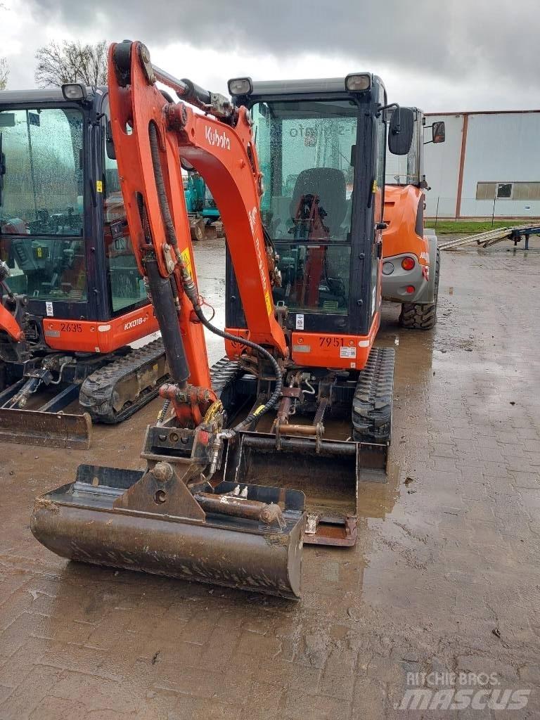 Kubota KX 019-4 Mini ekskavatori < 7 t