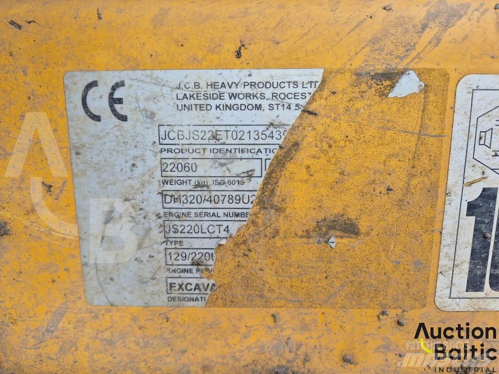 JCB JS 220 Kāpurķēžu ekskavatori