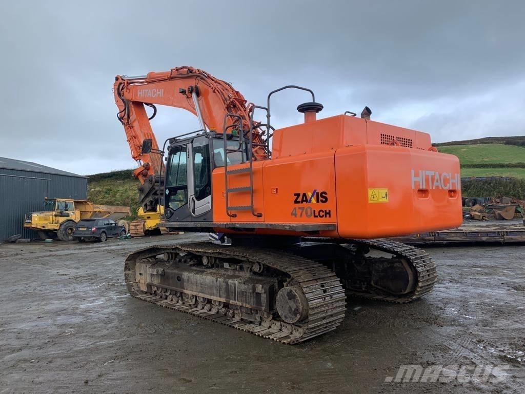  zaxis ZX470LCH-3 Kāpurķēžu ekskavatori