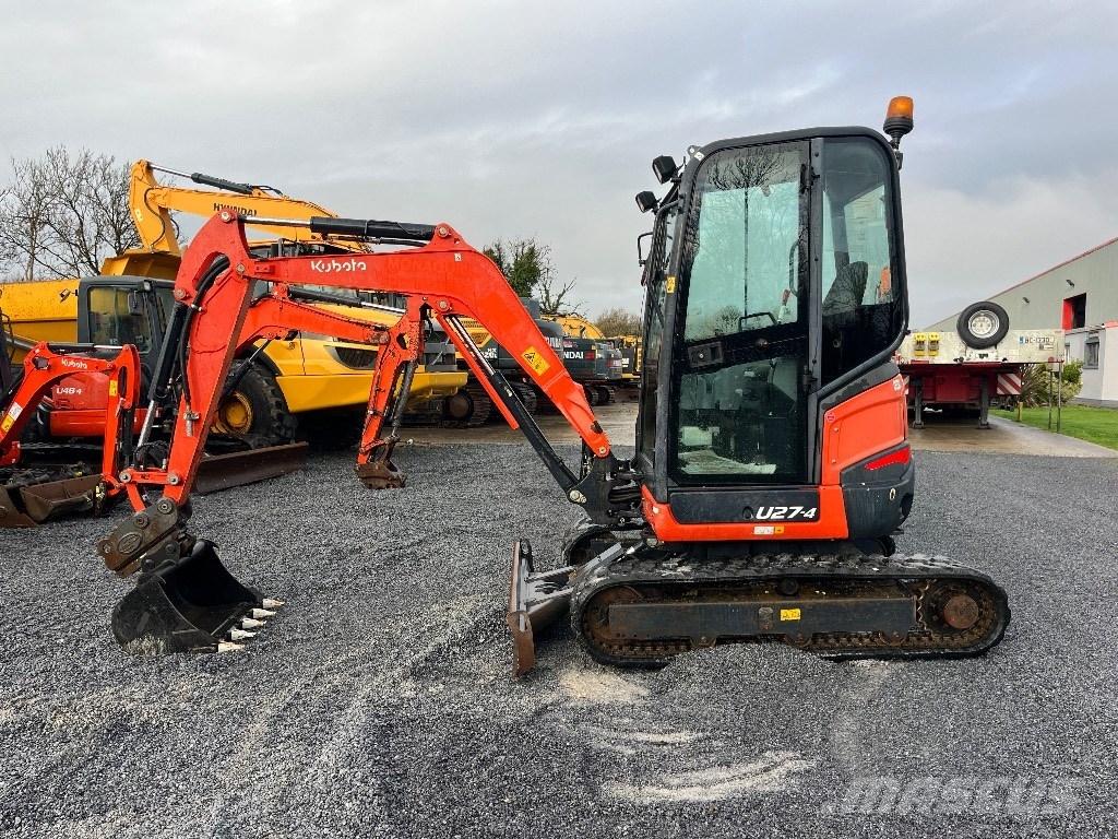 Kubota U 27-4 Mini ekskavatori < 7 t