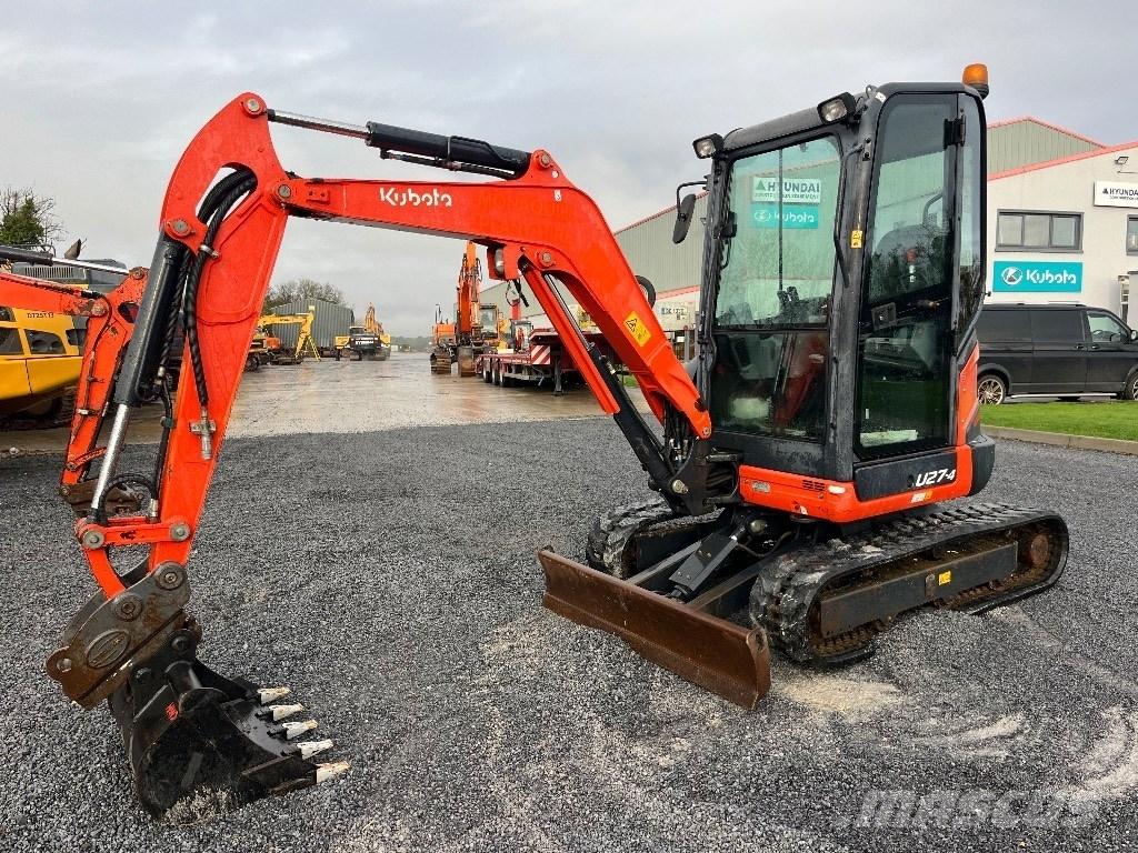 Kubota U 27-4 Mini ekskavatori < 7 t