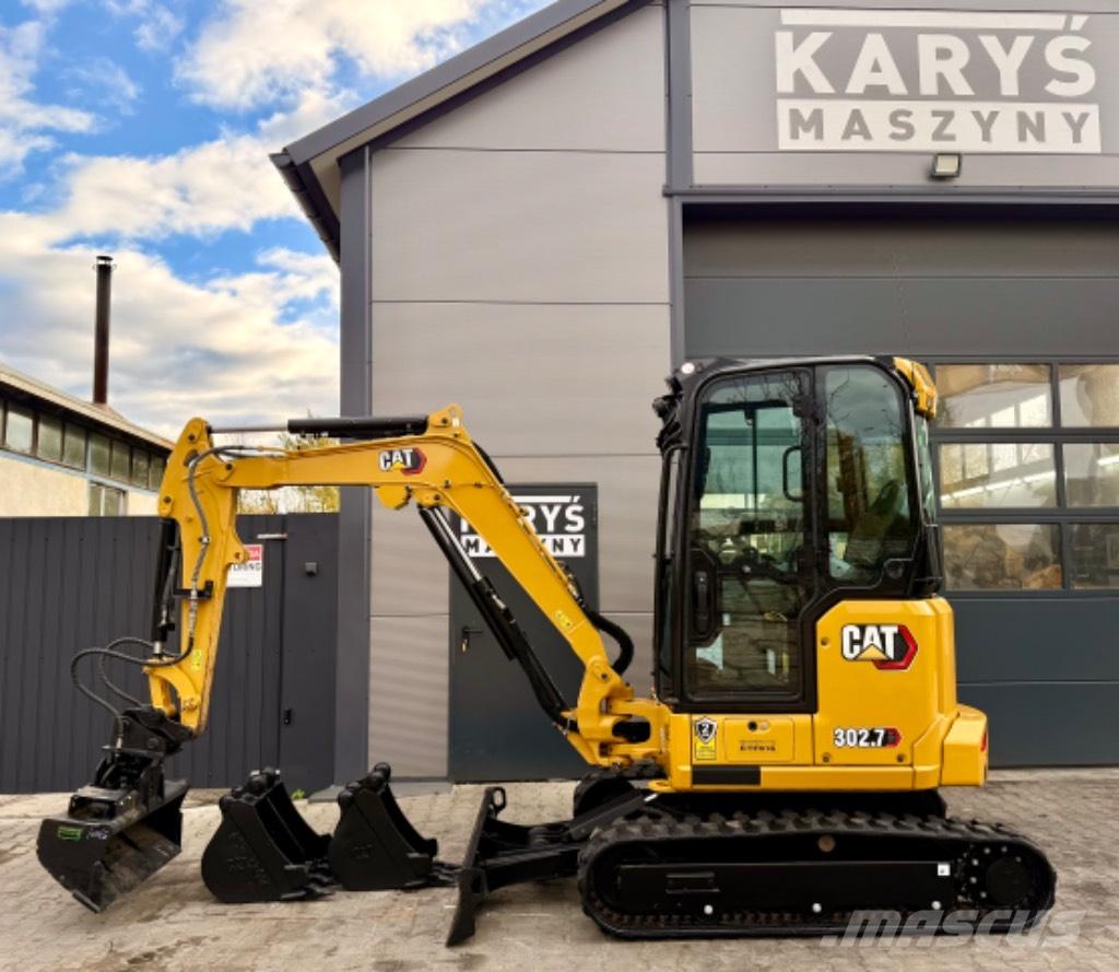 CAT 302.7 CR Mini ekskavatori < 7 t