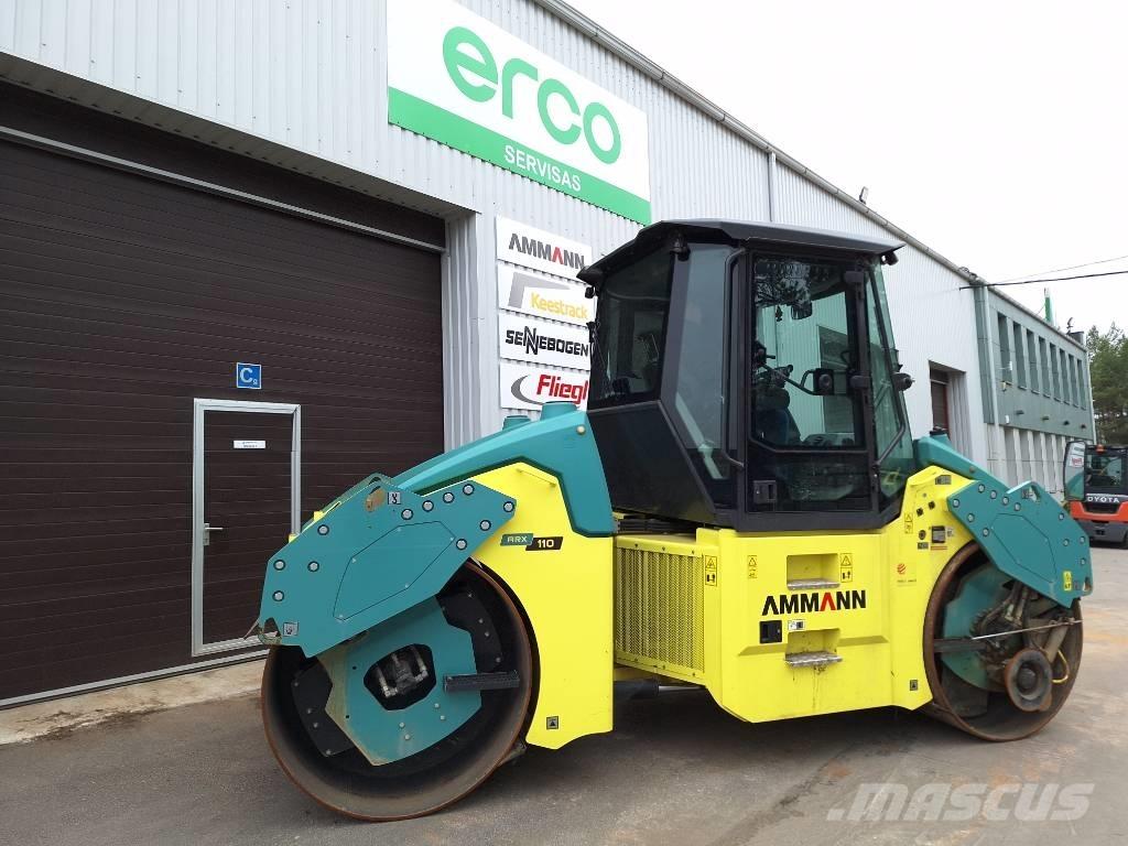 Ammann ARX 110 Divvalču grunts veltņi
