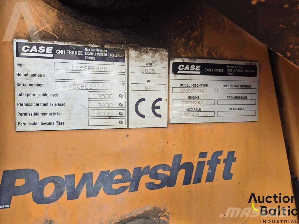 CASE 695 SR-4 PS Ekskavatori-iekrāvēji