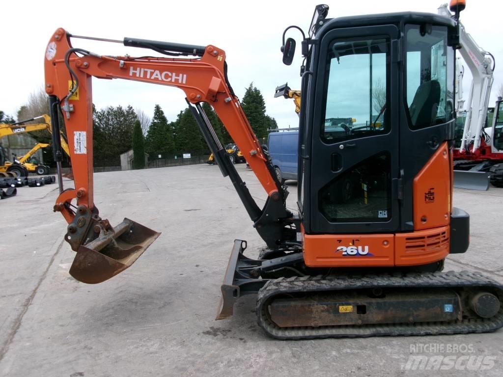 Hitachi 26U Mini ekskavatori < 7 t