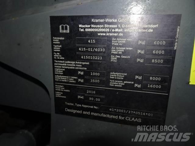 CLAAS 6030 Teleskopiskie manipulatori