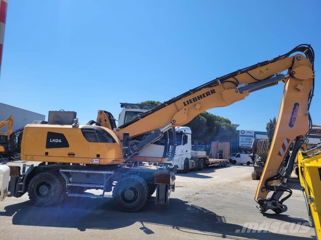 Liebherr LH 24 Ekskavatori uz riteņiem