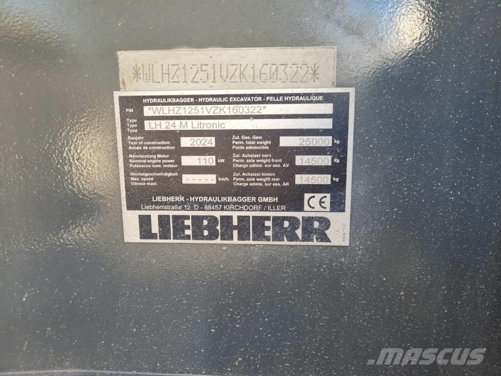 Liebherr LH 24 Ekskavatori uz riteņiem