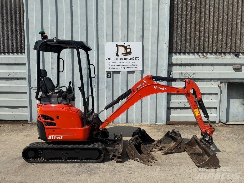 Kubota U 17 Mini ekskavatori < 7 t