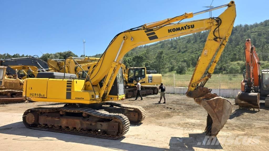 Komatsu PC 210 LC-6 Kāpurķēžu ekskavatori