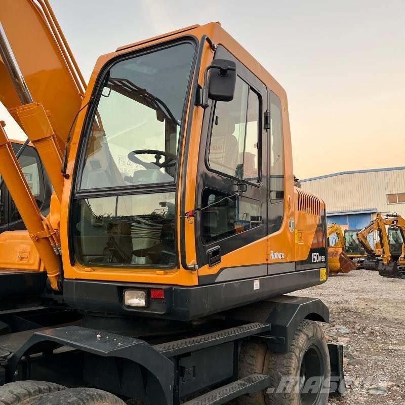 Hyundai R150w Ekskavatori uz riteņiem