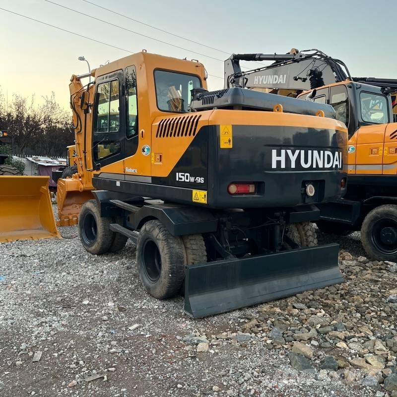 Hyundai R150w Ekskavatori uz riteņiem