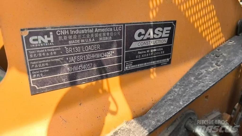 CASE SR 130 Lietoti riteņu kompaktiekrāvēji