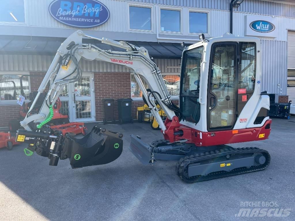 Takeuchi TB 225 Mini ekskavatori < 7 t