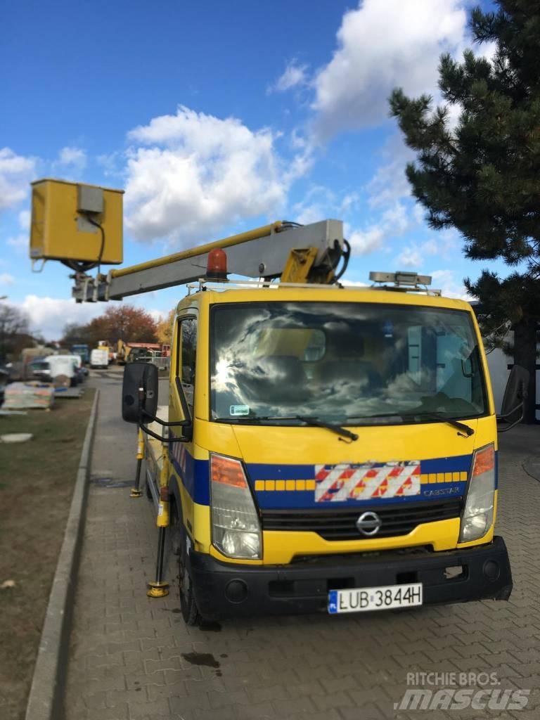 Nissan Cabstar Pacēlāji uz automašīnas bāzes