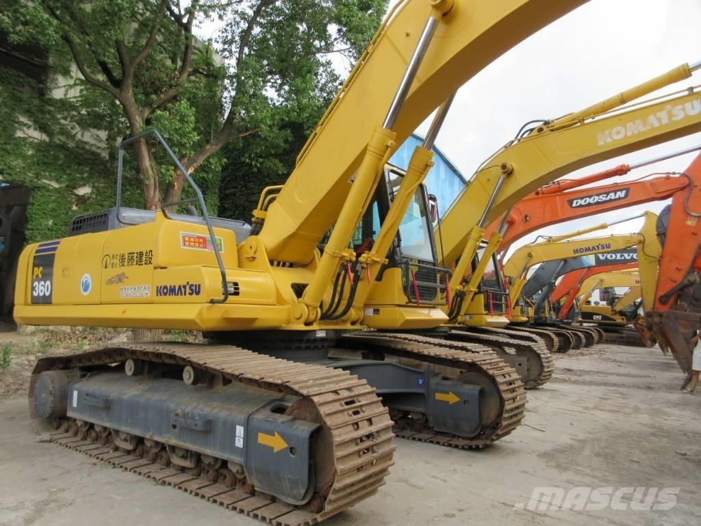 Komatsu PC 360 Kāpurķēžu ekskavatori