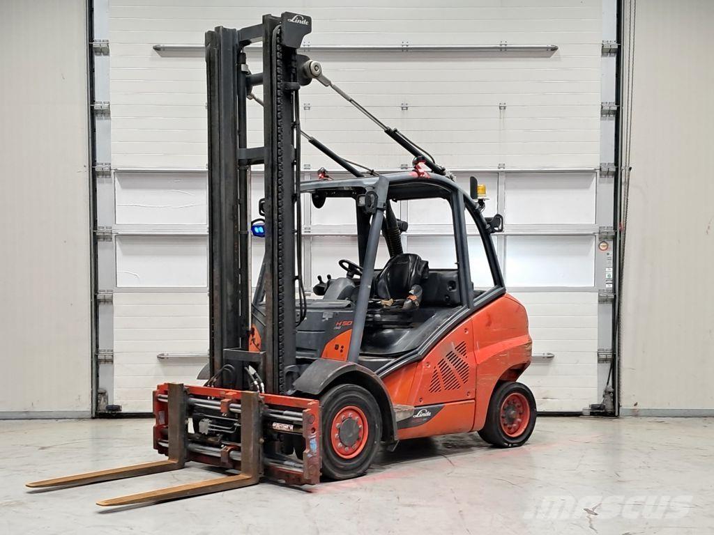 Linde H50D-02 Tehnika ar dīzeļa dzinēju