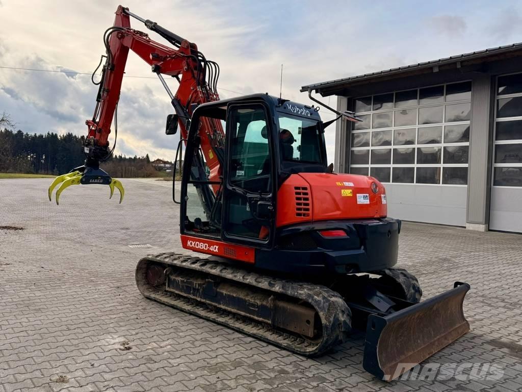 Kubota KX 080-4 Vidēja lieluma ekskavatori 7 t - 12 t
