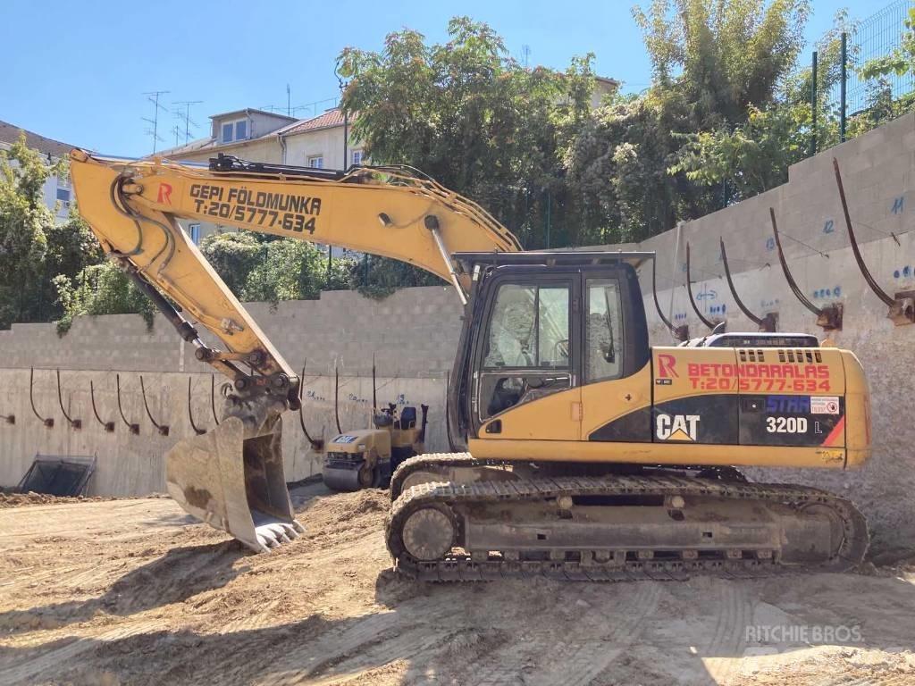 CAT 320 D L Kāpurķēžu ekskavatori