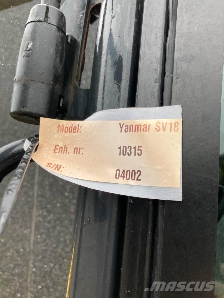 Yanmar SV 18 Mini ekskavatori < 7 t