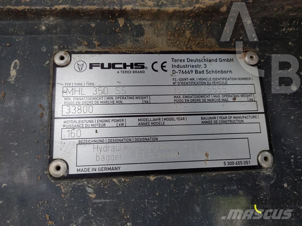 Fuchs MHL 350 Industriālie iekrāvēji