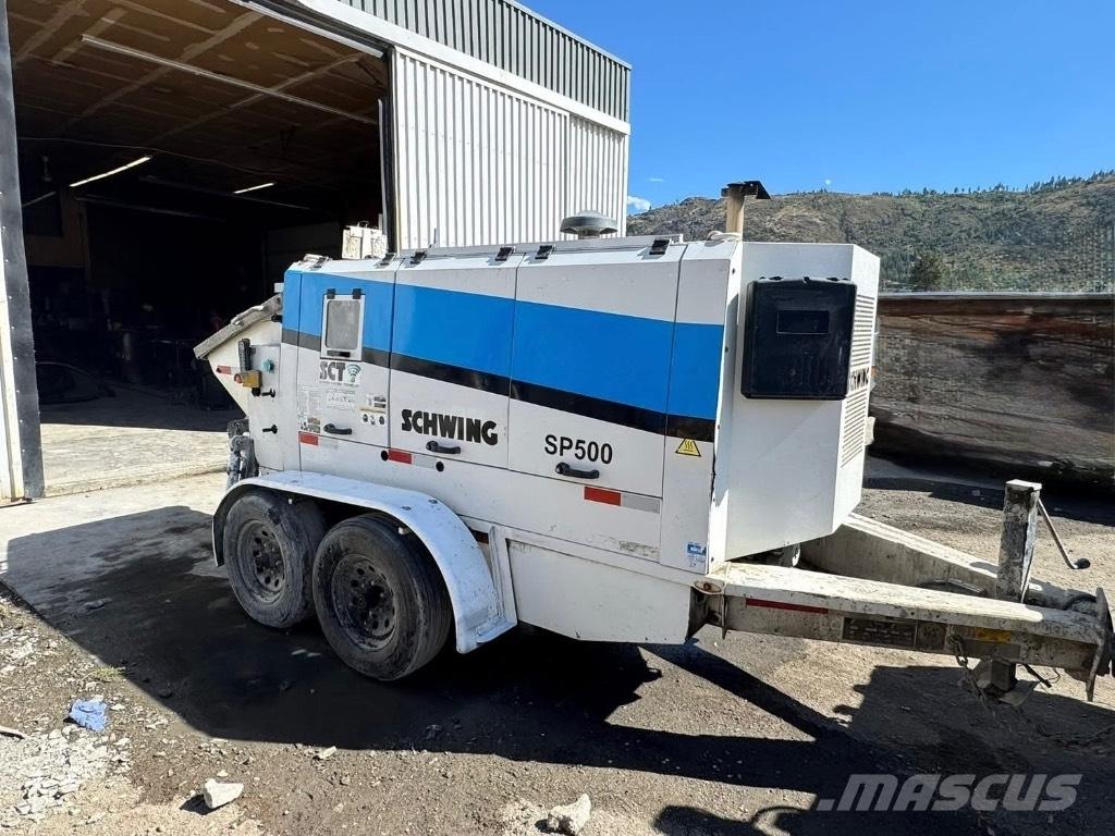 Schwing SP500 Kravas mašīna- betona sūknis