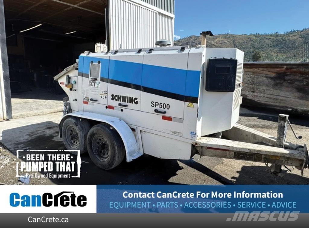 Schwing SP500 (#1049) Kravas mašīna- betona sūknis