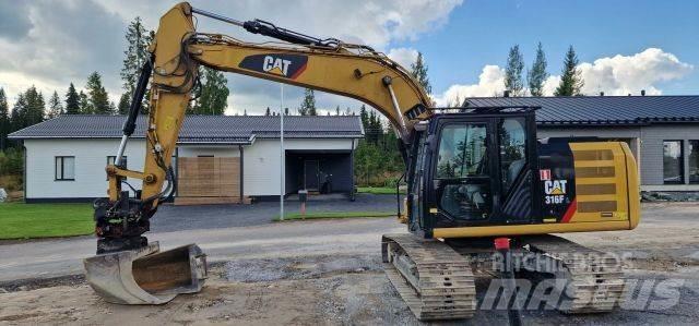 CAT 316FL Kāpurķēžu ekskavatori